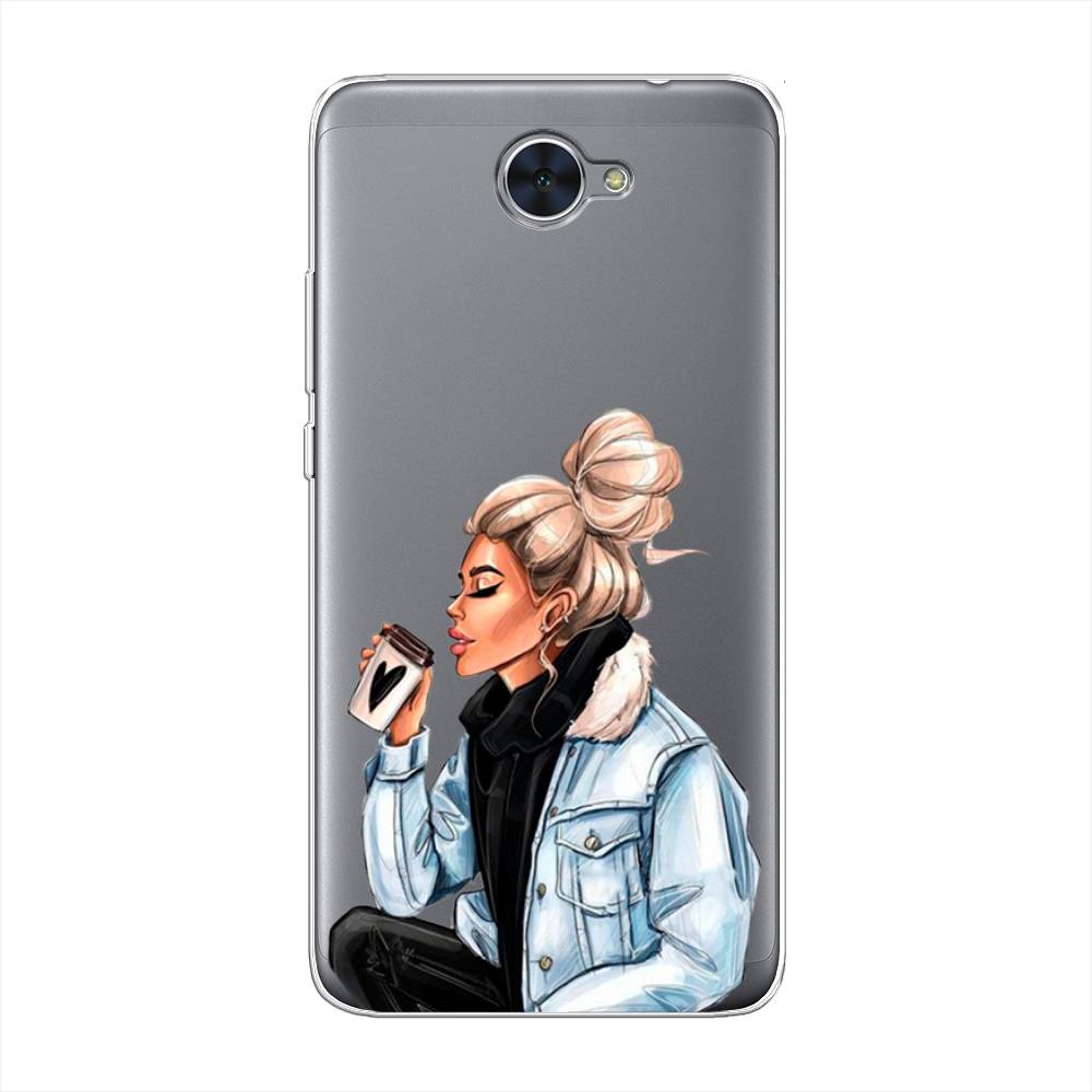 

Чехол Awog "Cute girl" для Huawei Y7