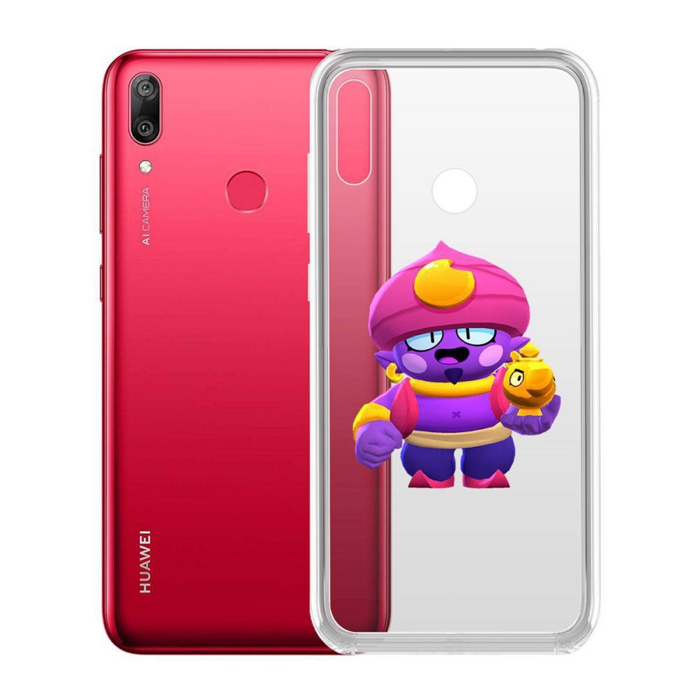 

Чехол-накладка Brawl Stars-Джин для Huawei Y7 (2019)