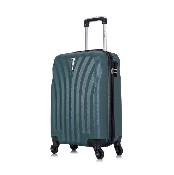 

Чемодан L'Case 57030616 зеленый, 56х38х24 см