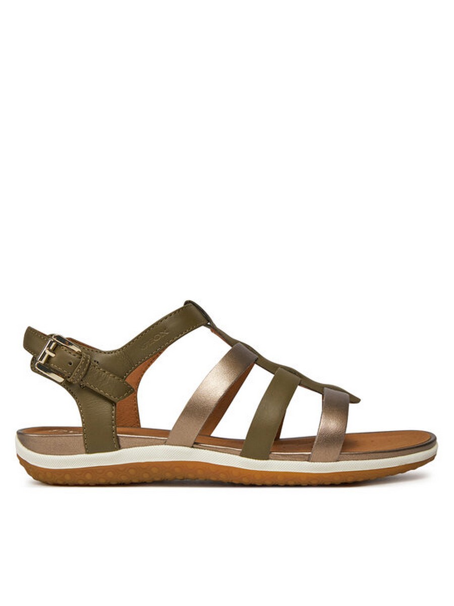 

Сандалии женские GEOX D Sandal Vega D72R6A 085NF CF35M золотистые 36 EU, Золотистый, D Sandal Vega D72R6A 085NF CF35M