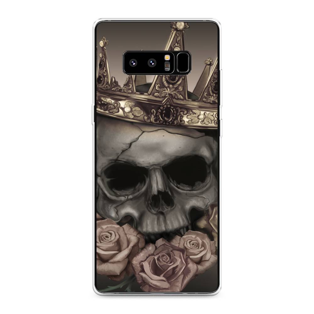 

Чехол Awog на Samsung Galaxy Note 8 "Череп 22", Серый;черный;бежевый, 25250-9