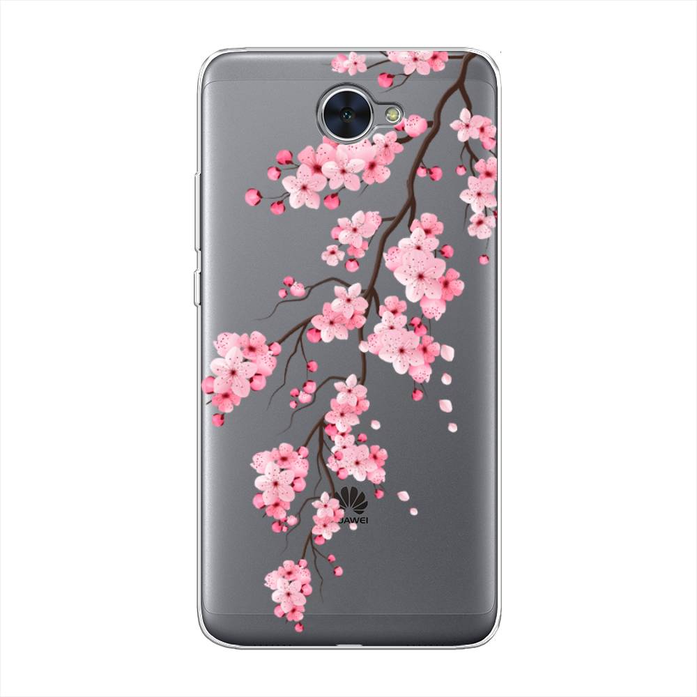 

Чехол Awog "Розовая сакура" для Huawei Y7