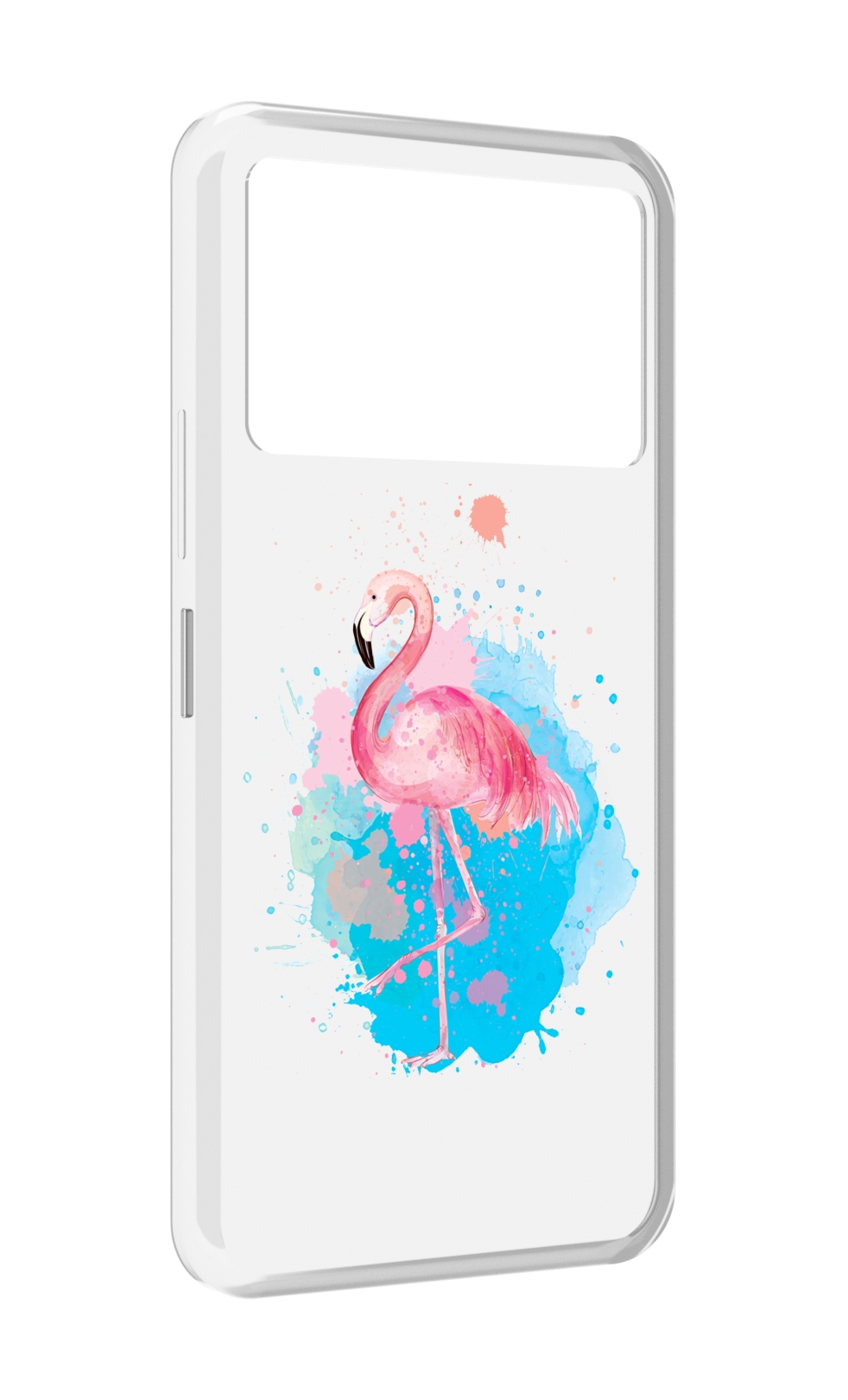 

Чехол MyPads акварельное-фламинго для Infinix NOTE 12 VIP (X672), Прозрачный, Tocco