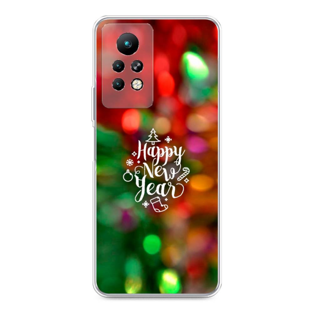 

Чехол для Infinix Note 11 Pro "Новый Год на елке", Зеленый;красный;желтый, 3100550-5