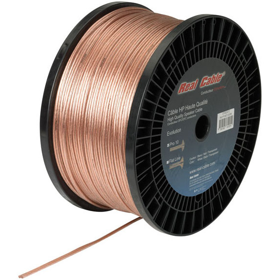 

Кабель акустический с катушки двухжильный Real Cable P 330 T, P 330 T