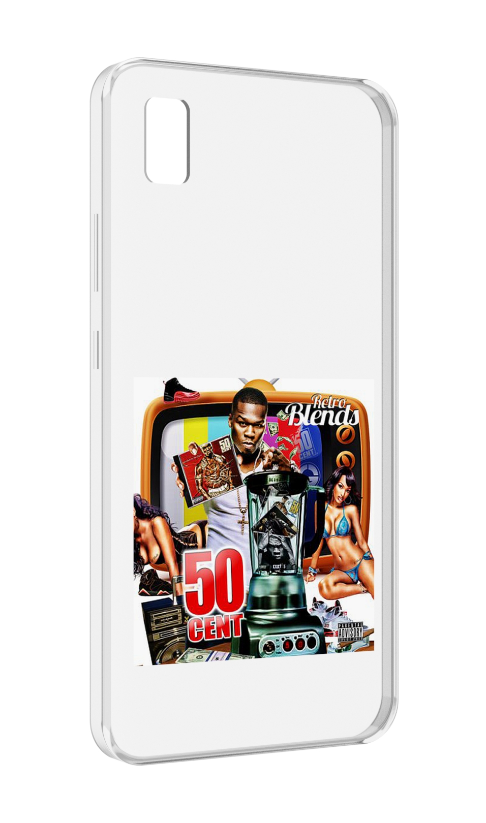 Чехол MyPads 50 Cent - Retro 50 Cent Blends для ZTE BLADE L210