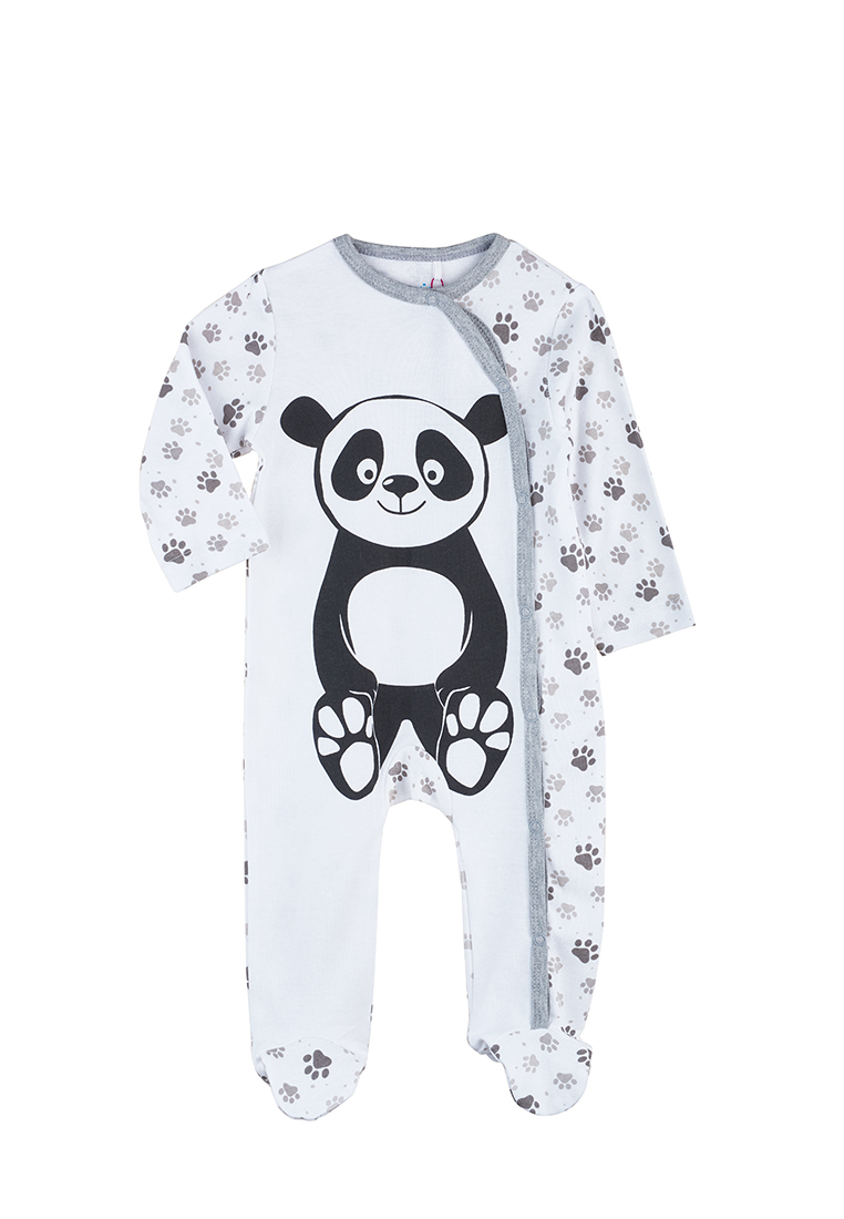 фото Комбинезон детский повседневный kari baby aw20b06203209 белый р.74