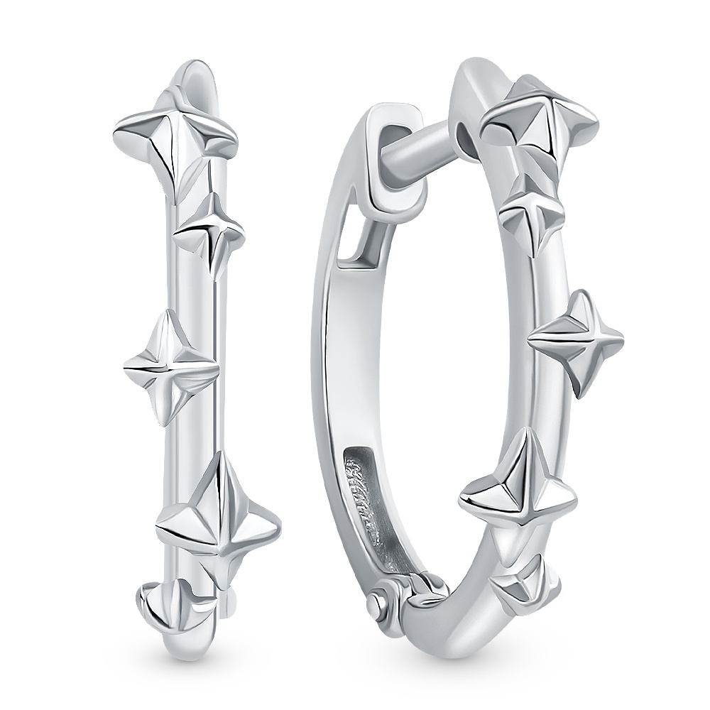 

Серьги конго из серебра 585Gold 702012005, 702012005