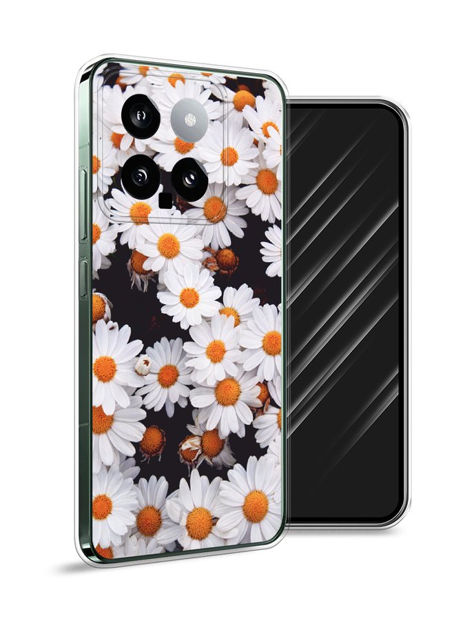 

Чехол Awog на Xiaomi 14 "Ромашковое поле", Белый, 320350-1