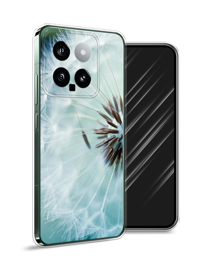 

Чехол Awog на Xiaomi 14 "Пух одуванчика", Серебристый;серый, 320350-1