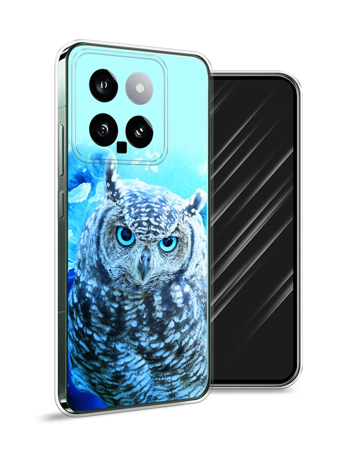 

Чехол Awog на Xiaomi 14 "Сова арт 7", Синий;голубой, 320350-1