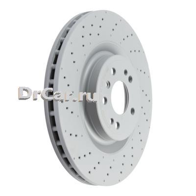 Wilcher Диск Тормозной Передний Вентилируемый, Перфорированный Wilcher Adf00024