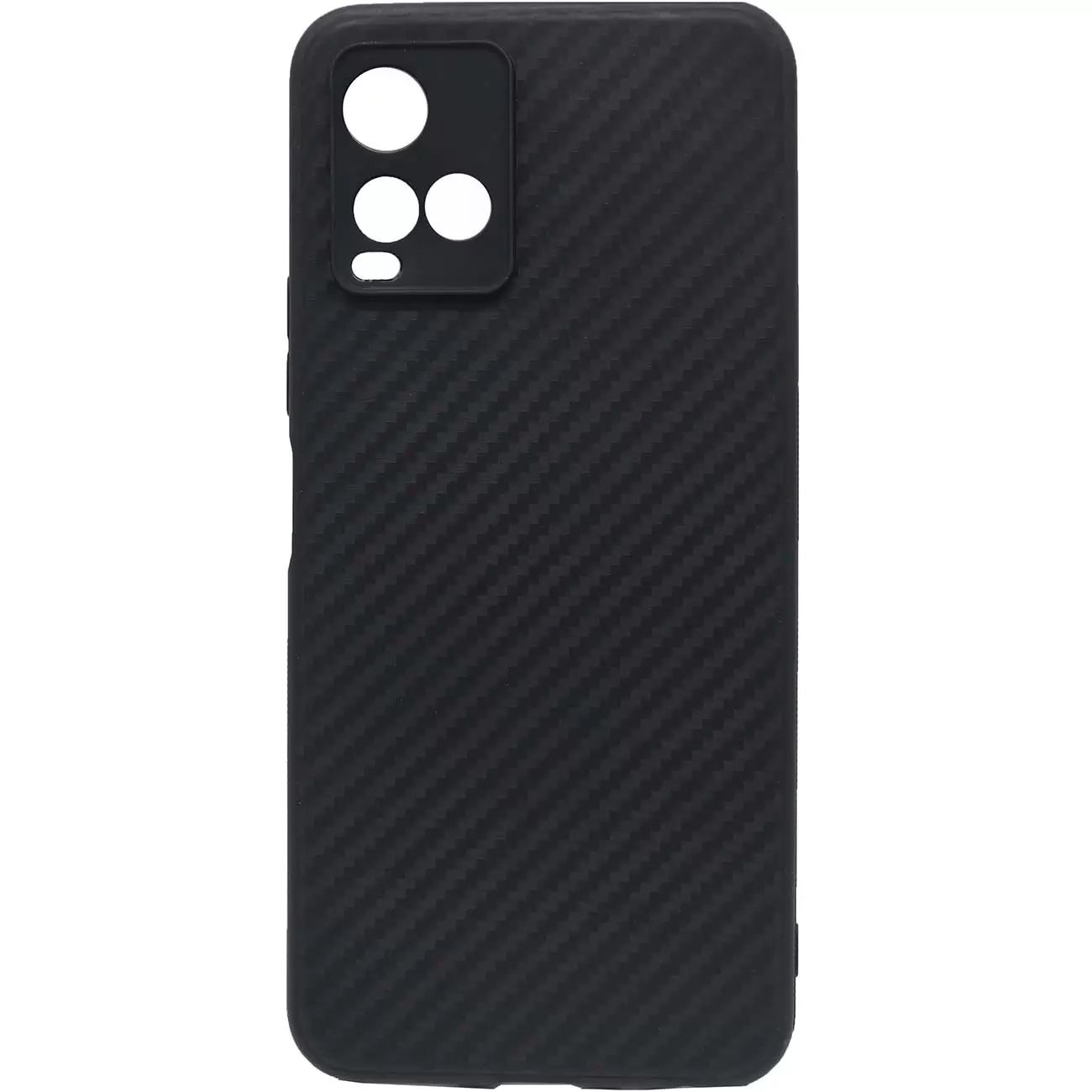 фото Чехол tfn vivo y33s carbon tpu (чехол tfn-sc-vvy33scbbk)