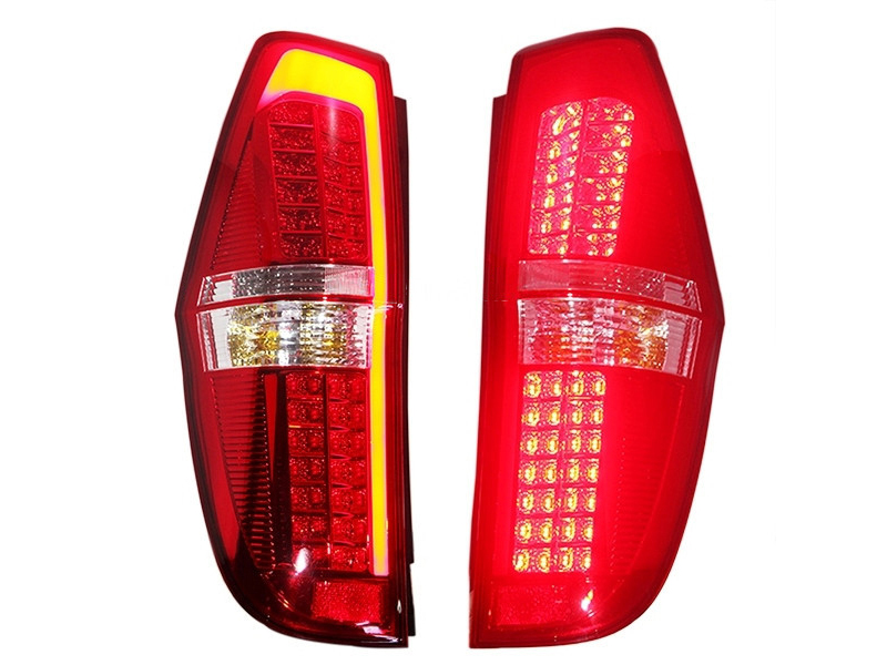 фото Задние фонари хендай н1 2007-2015 модель №1, комплект:л+п, красные, арт:mf-tl-000298-1 hyundai