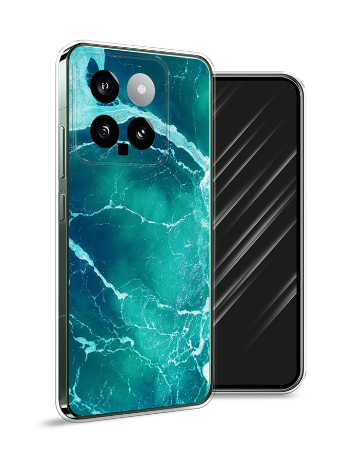 

Чехол Awog на Xiaomi 14 "Изумрудный океан", Бирюзовый;синий, 320350-1