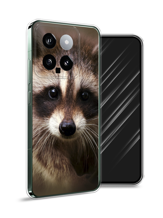 

Чехол Awog на Xiaomi 14 "Енот", Коричневый, 320350-1
