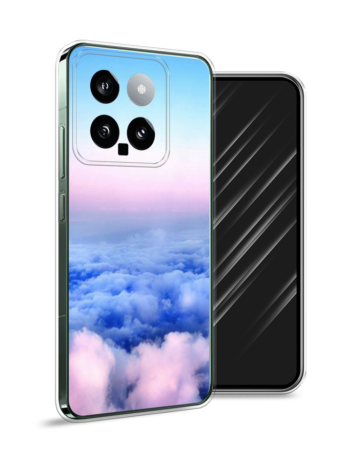 

Чехол Awog на Xiaomi 14 "Облака", Голубой;розовый;бирюзовый, 320350-1