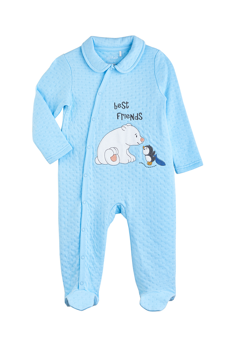 фото Комбинезон детский повседневный kari baby aw20b13004214 голубой р.68