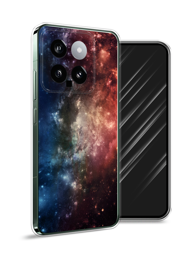 

Чехол Awog на Xiaomi 14 "Космос", Синий;бежевый;красный, 320350-1