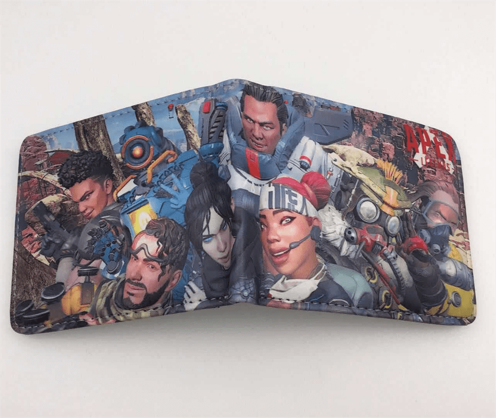 

Кошелек со всеми героями (Apex Legends), Разноцветный, 9888