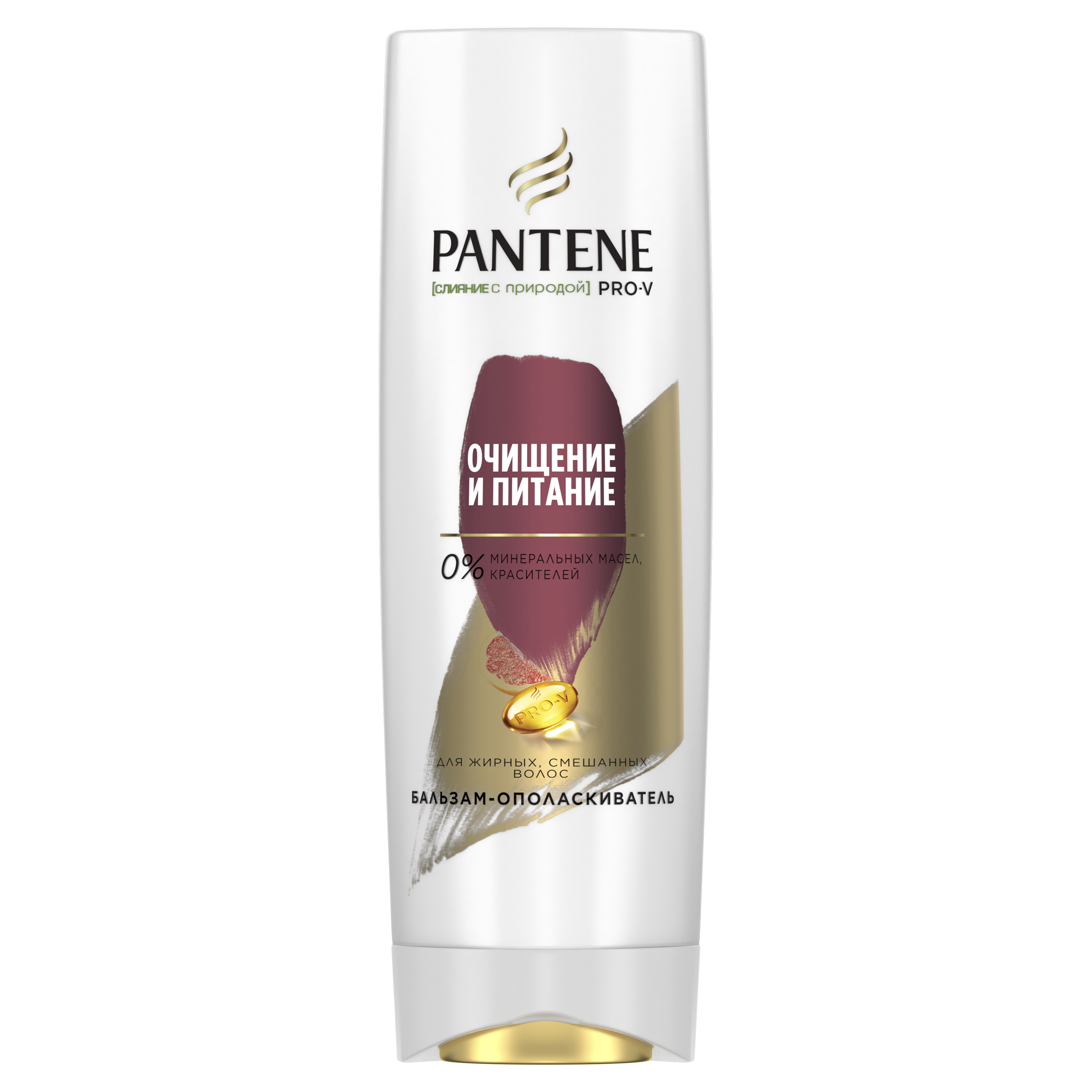 

Бальзам для волос Pantene Слияние с природой Очищение и Питание 400 мл, бальзам для волос 81601121