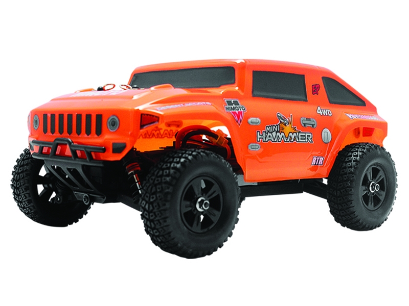 

Радиоуправляемый монстр Himoto Hammer 4WD RTR масштаб 1:18 2.4G E18HM, Hammer