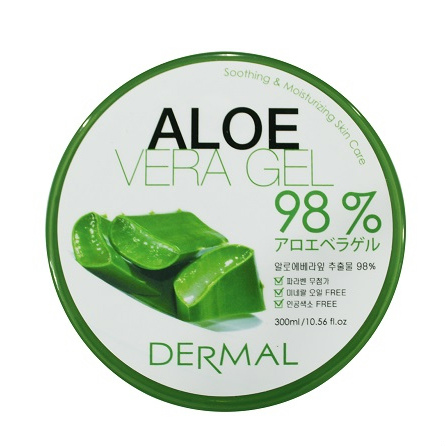 

Гель Dermal экстраувлажняющий 95 % Алоэ-вера 300 мл