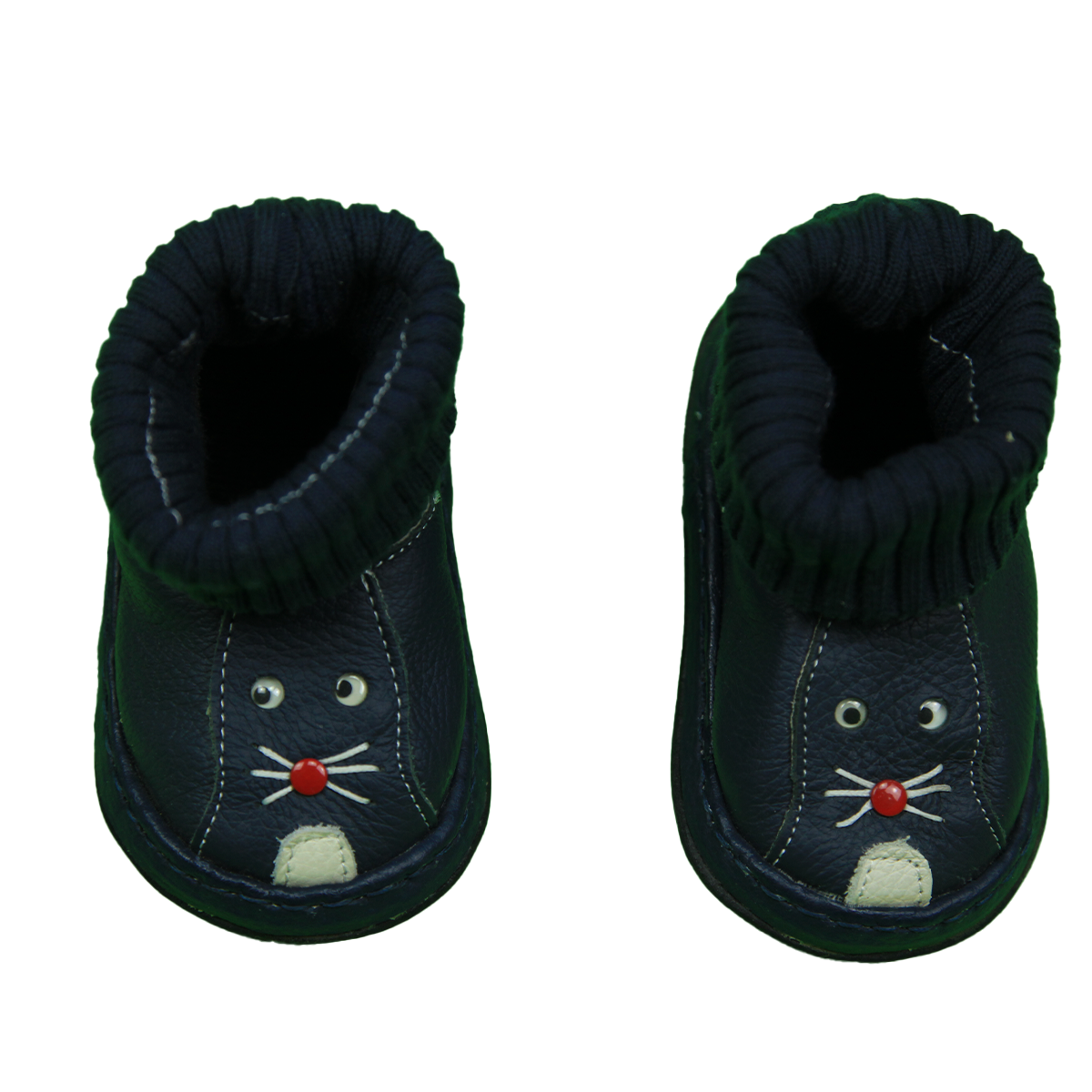 

Пинетки JINN кожаные черные р.20, pinetki-black