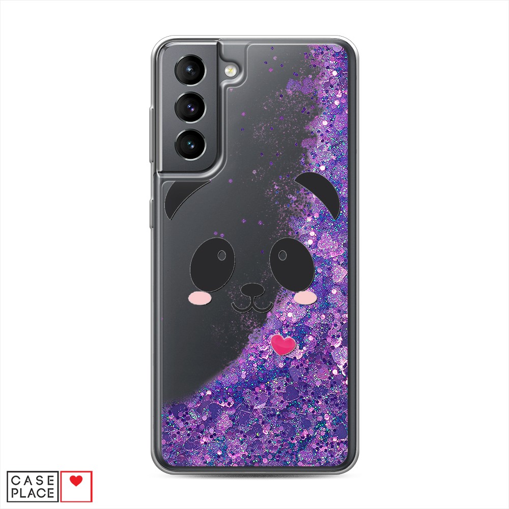 

Чехол Awog на Samsung Galaxy S21 / Самсунг S21 "Влюбленный панда контур", Разноцветный, 2101892-1