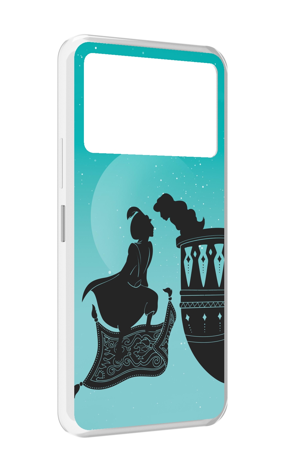 

Чехол MyPads алладин тень для Infinix NOTE 12 VIP (X672), Прозрачный, Tocco