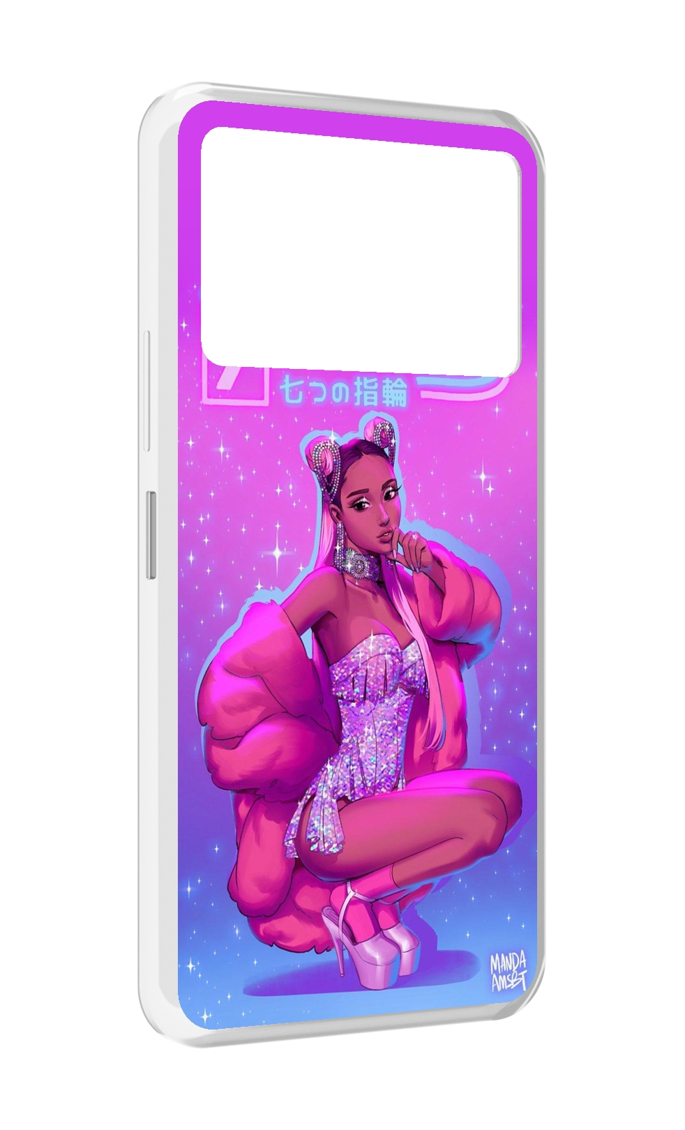 

Чехол MyPads ариана-гранде для Infinix NOTE 12 VIP (X672), Прозрачный, Tocco