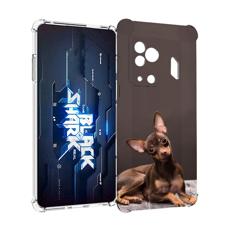 

Чехол MyPads тои терьер для Xiaomi Black Shark 5 Pro, Прозрачный, Tocco