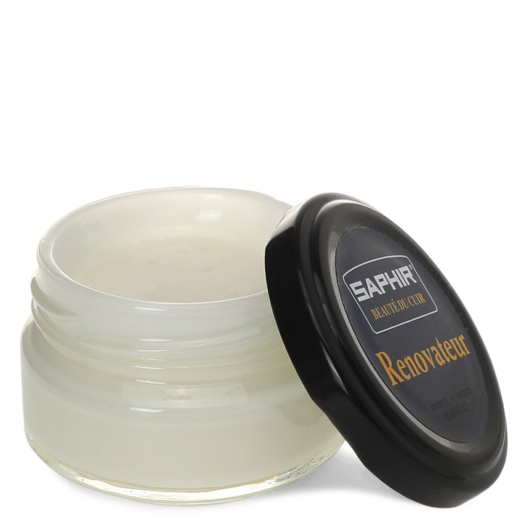 

Крем для обуви Saphir TOP RENOVATEUR бесцветный 50 мл, TOP RENOVATEUR