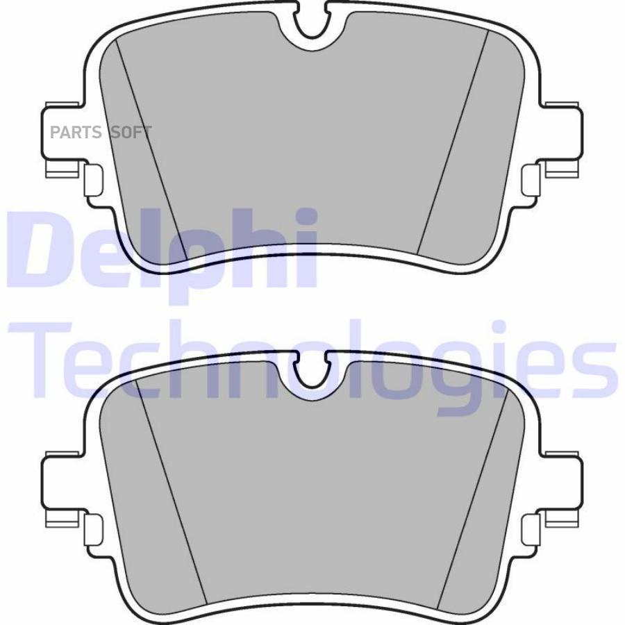 

Тормозные колодки DELPHI дисковые LP3274