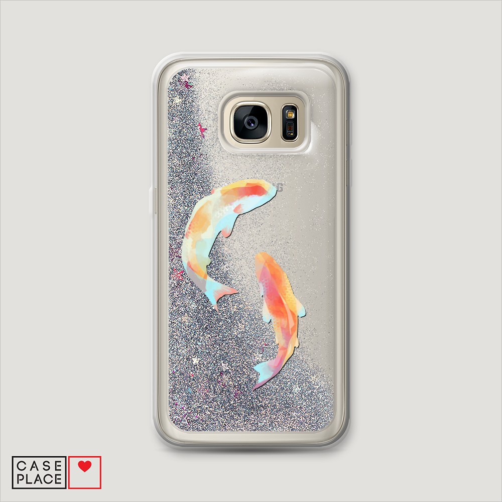 

Чехол Awog на Samsung Galaxy S6 "Акварельные карпы", Разноцветный, 24391-1