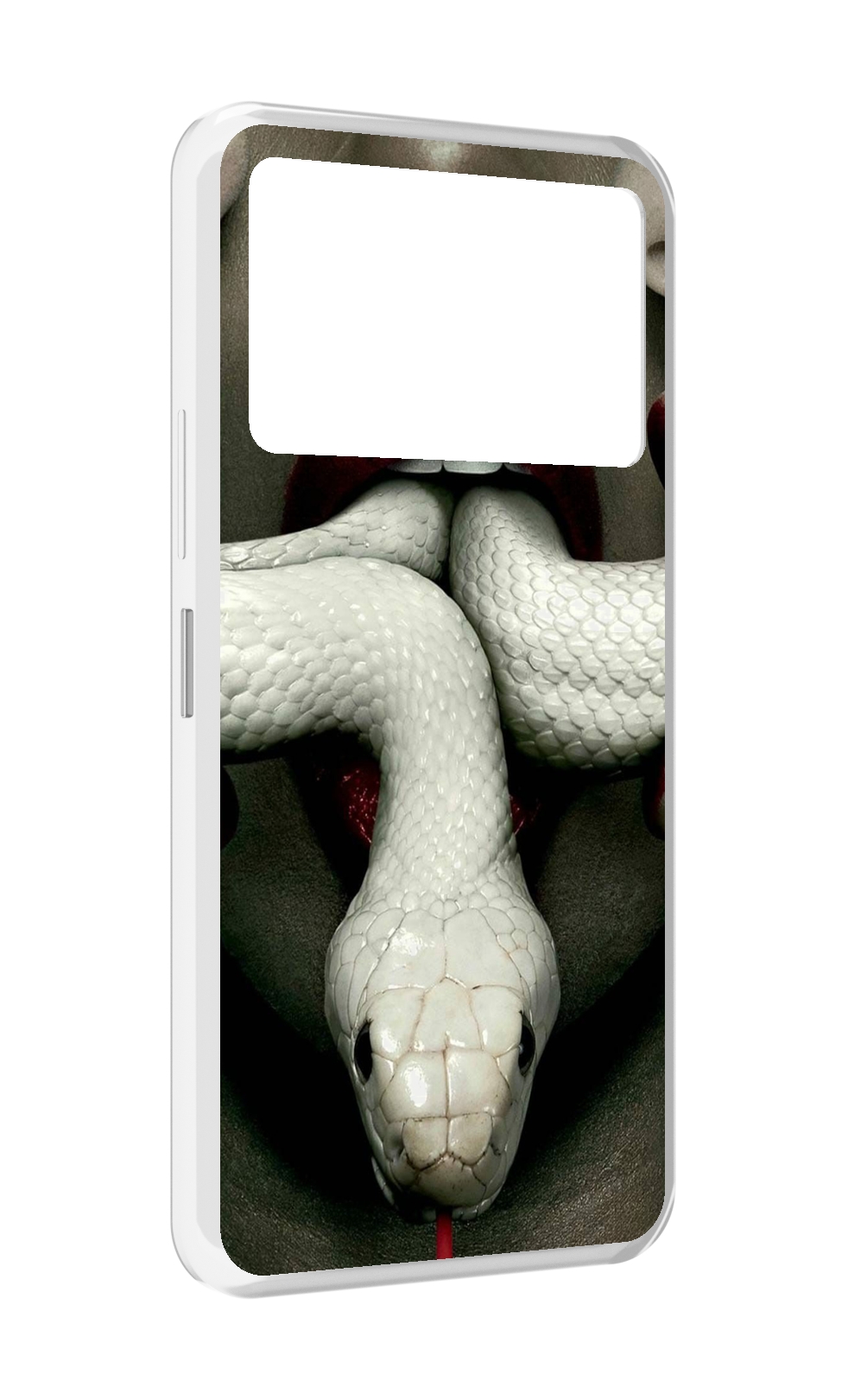 

Чехол MyPads белая-змея для Infinix NOTE 12 VIP (X672), Прозрачный, Tocco