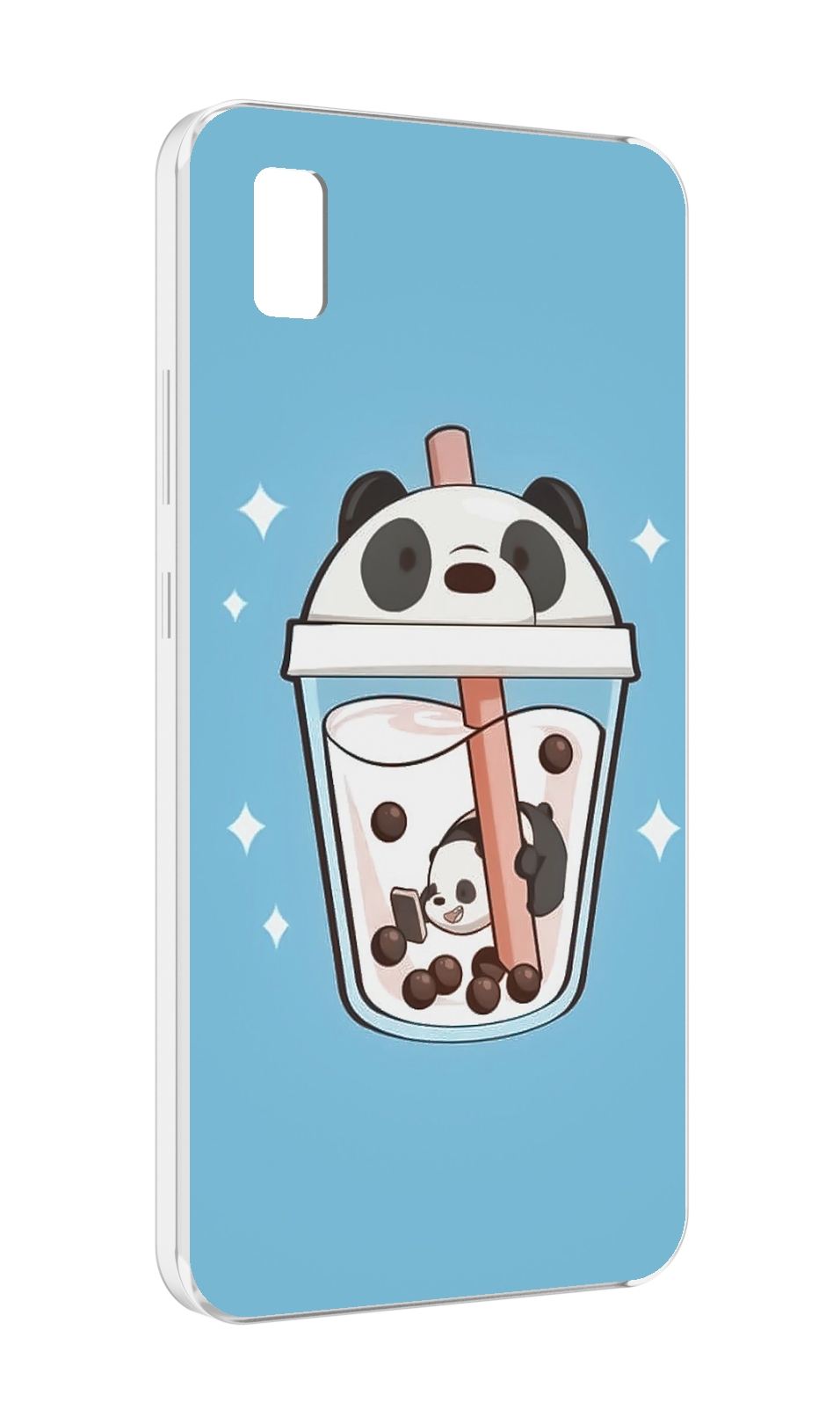 Чехол MyPads Bubble tea для ZTE BLADE L210