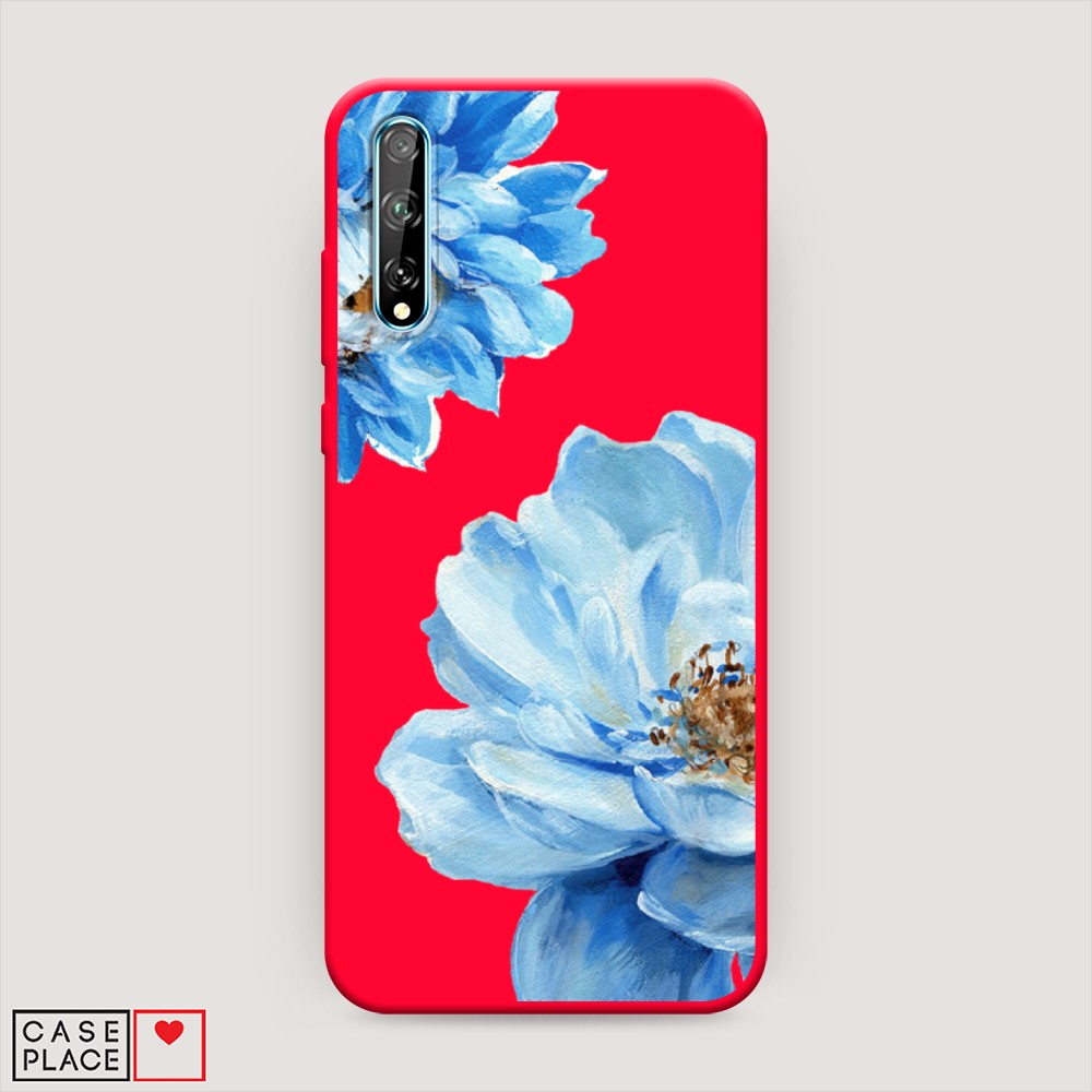 

Чехол Awog на Huawei Y8p/P Smart S "Голубые клематисы", Разноцветный, 6103453-1