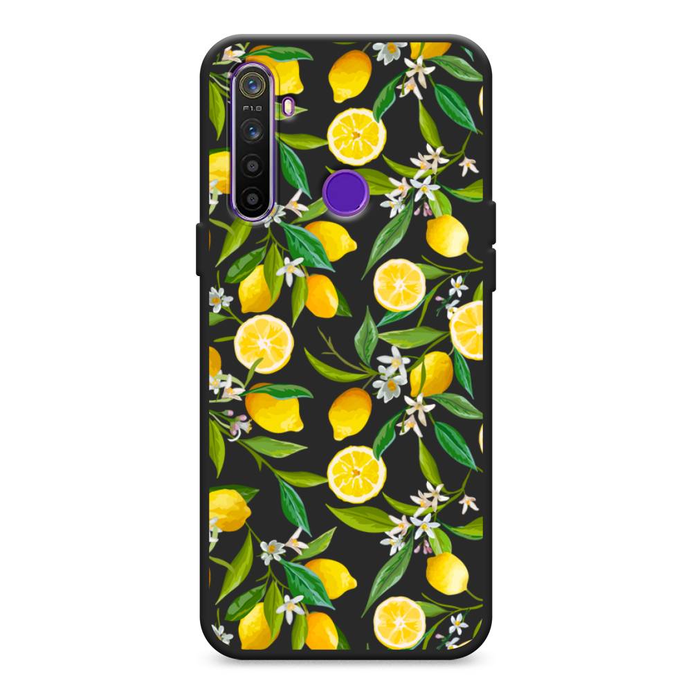 

Чехол Awog на Realme 5 "Сочные лимоны", Разноцветный, 251552-1