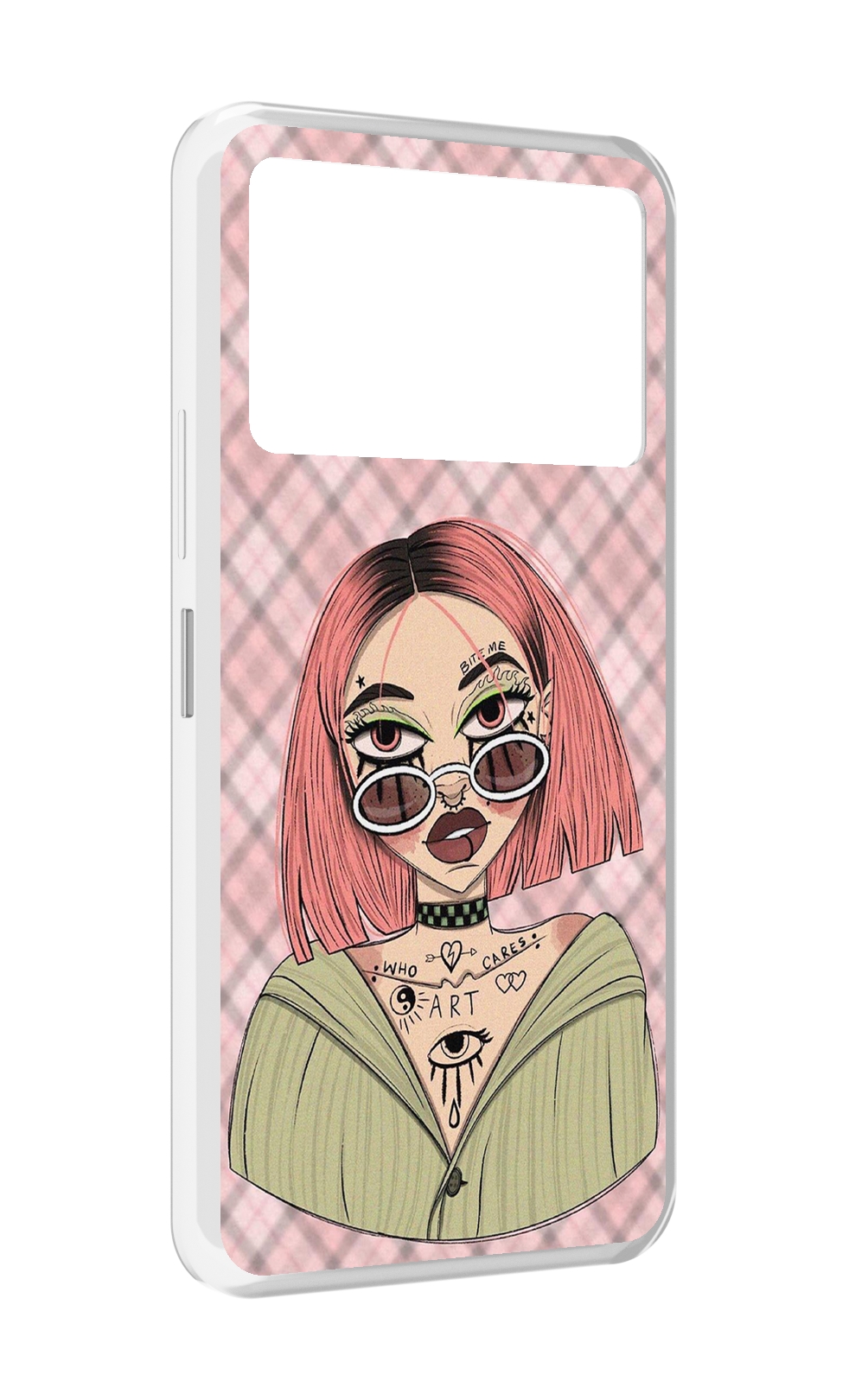 

Чехол MyPads бунтарка-девочка для Infinix NOTE 12 VIP (X672), Прозрачный, Tocco