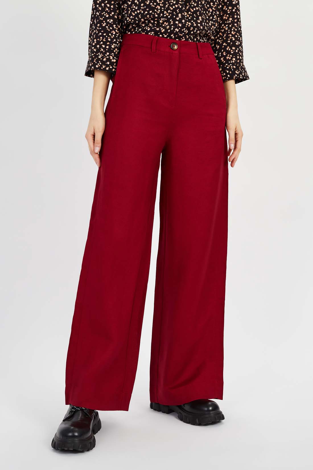 

Брюки женские Baon B2922035 красные M, B2922035