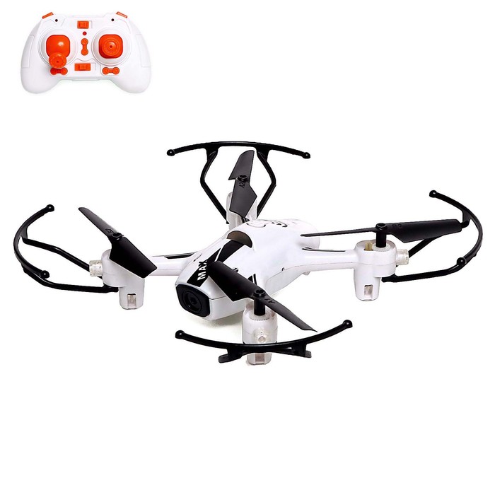 Радиоуправляемый квадрокоптер Автоград TY-T16 White drone, без камеры, цвет белый радиоуправляемый квадрокоптер от винта compact drone 870352