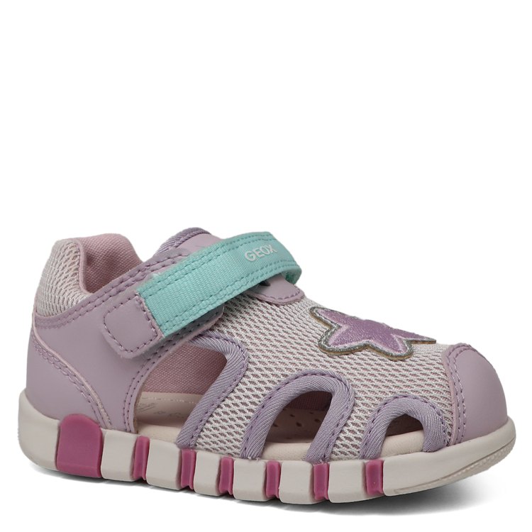 

Сандалии GEOX B Sandal Iupidoo Girl, светло-фиолетовый, 18, B Sandal Iupidoo Girl