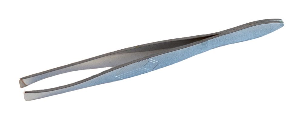 Пинцет прямой для бровей Zinger TA-09 straight nippon nippers пинцет для бровей прямой край длина 96 мм