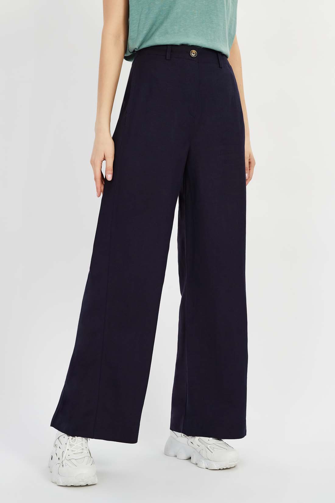 

Брюки женские Baon B2922035 синие 2XL, B2922035