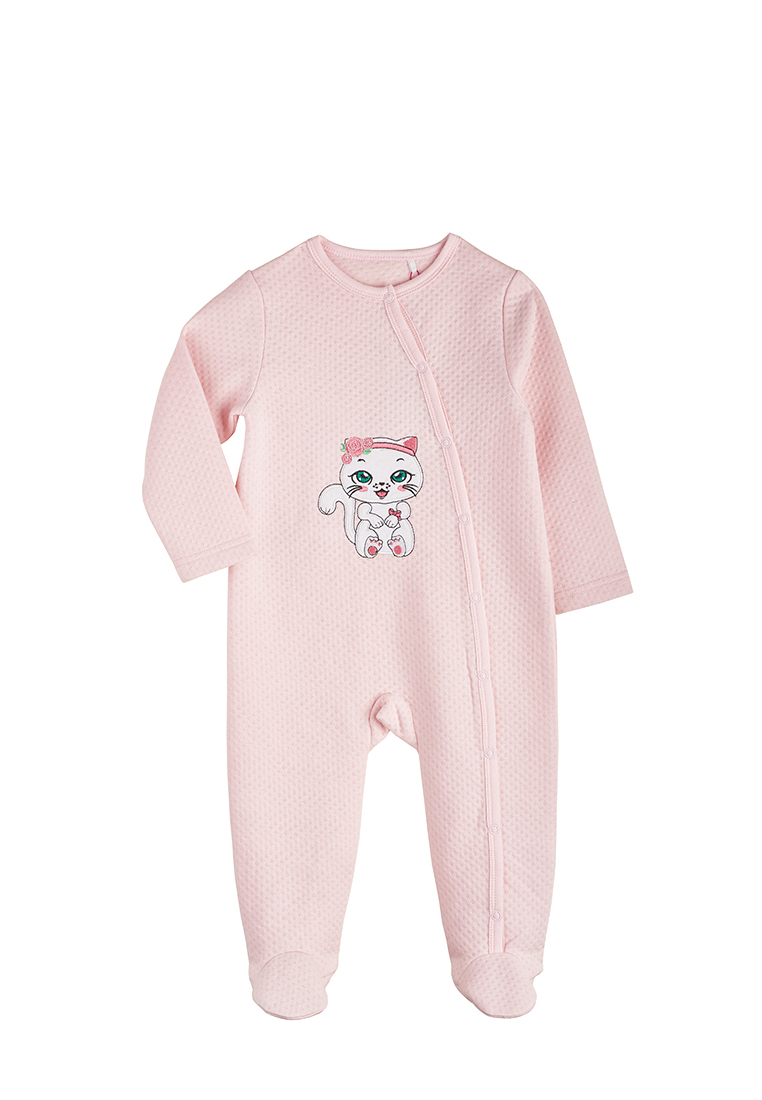 фото Комбинезон детский повседневный kari baby aw20b15003705 розовый р.62