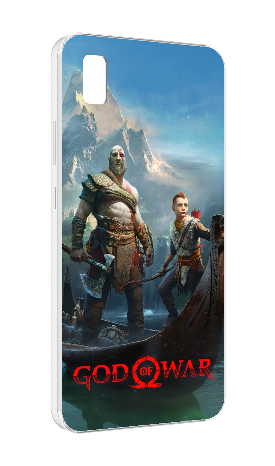 

Чехол MyPads God Of War Кратос Атрей для ZTE BLADE L210, Прозрачный, Tocco