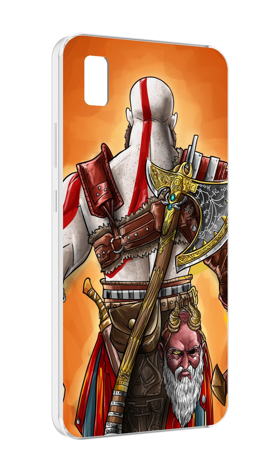 Чехол MyPads God of War для ZTE BLADE L210