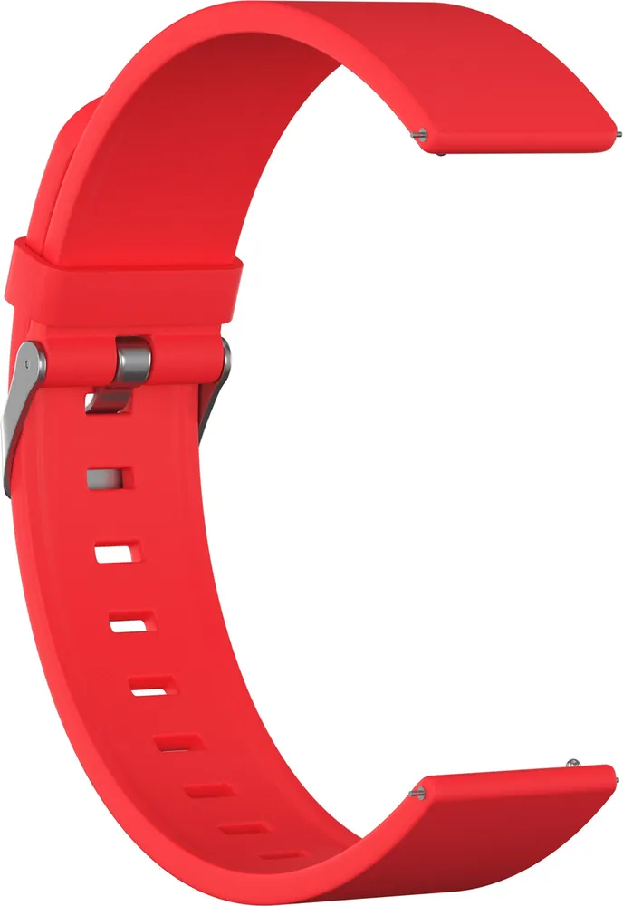 

Ремешок силиконовый GSMIN Elate 22 для Amazfit GTR Lite 47мм (Красный)