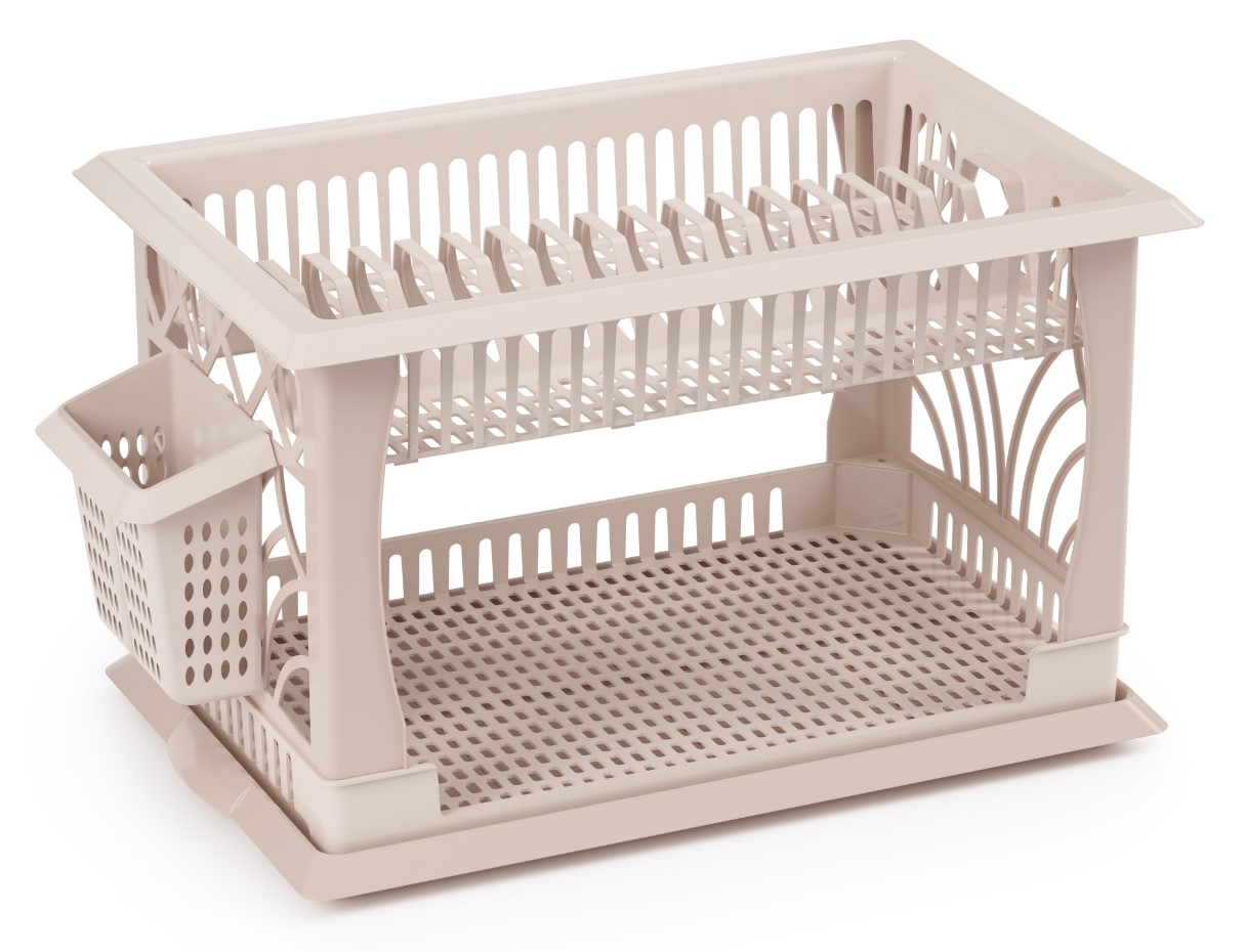 

Сушилка для посуды "Мечта хозяйки" №1 (светло-бежевый)